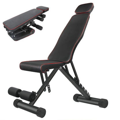 Banc de musculation réglable à dossier inclinable