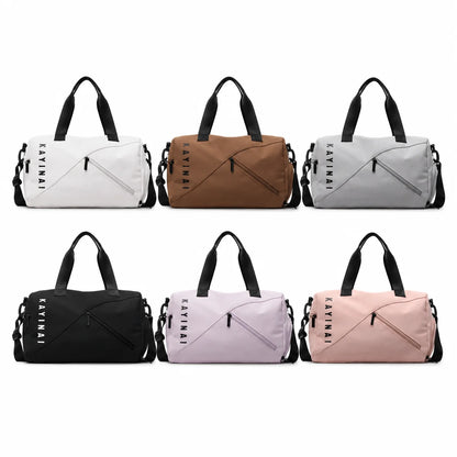 Sac de voyage unisexe avec compartiment à chaussures, grand sac de sport/week-end, sac à bandoulière.