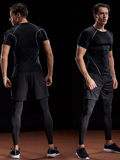 T-shirt de sport homme pour la course et le fitness